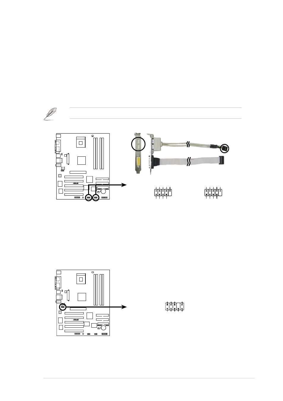 Asus p4xp-x motherboard user guide 1-19, The usb/game module is purchased separately, P4xp-x usb headers usb56 | Usb78, P4xp-x front panel audio connector fp_audio1 | Asus P4XP-X User Manual | Page 29 / 64