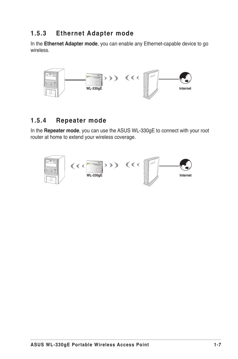 Asus WL-330gE User Manual | Page 19 / 72