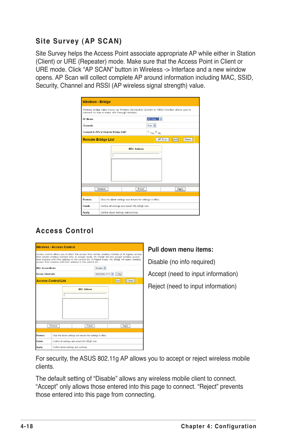 Asus WL-330gE User Manual | Page 48 / 72