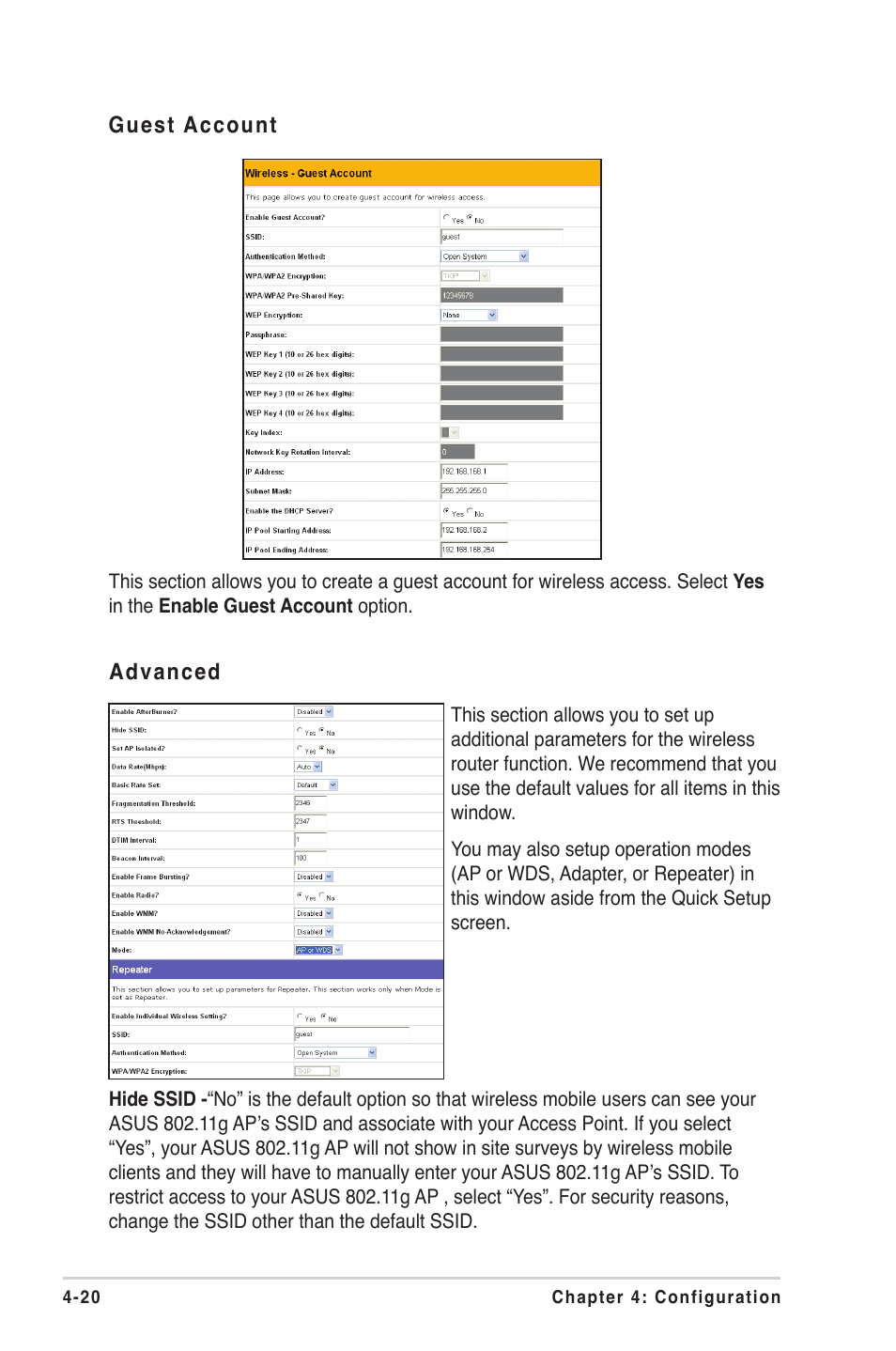 Asus WL-330gE User Manual | Page 50 / 72