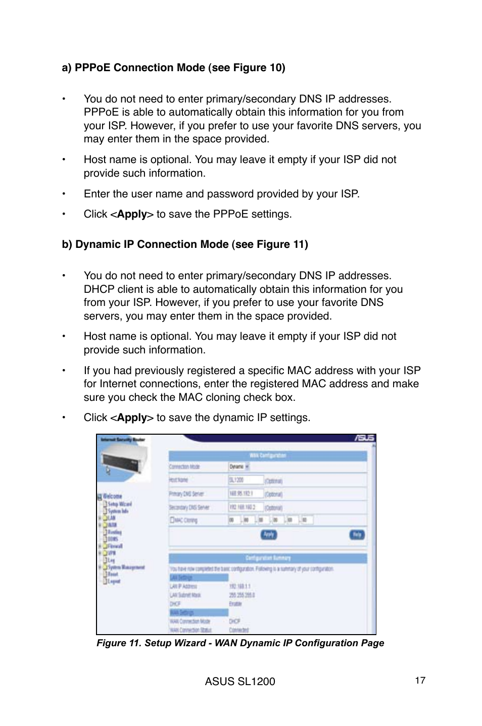 Asus SL1200 User Manual | Page 17 / 18