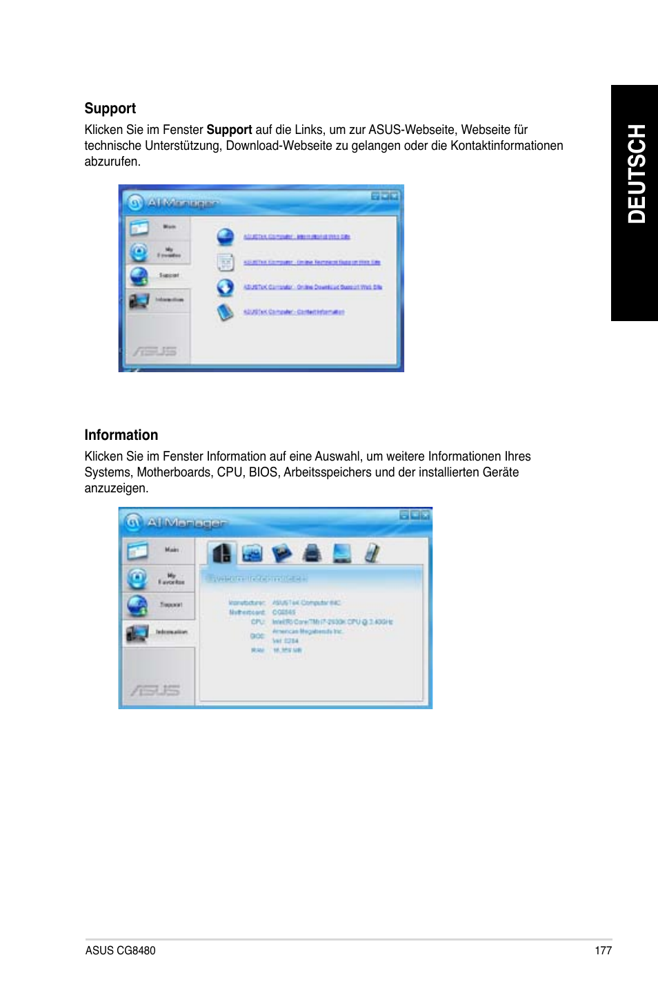 Deutsch | Asus CG8480 User Manual | Page 179 / 836