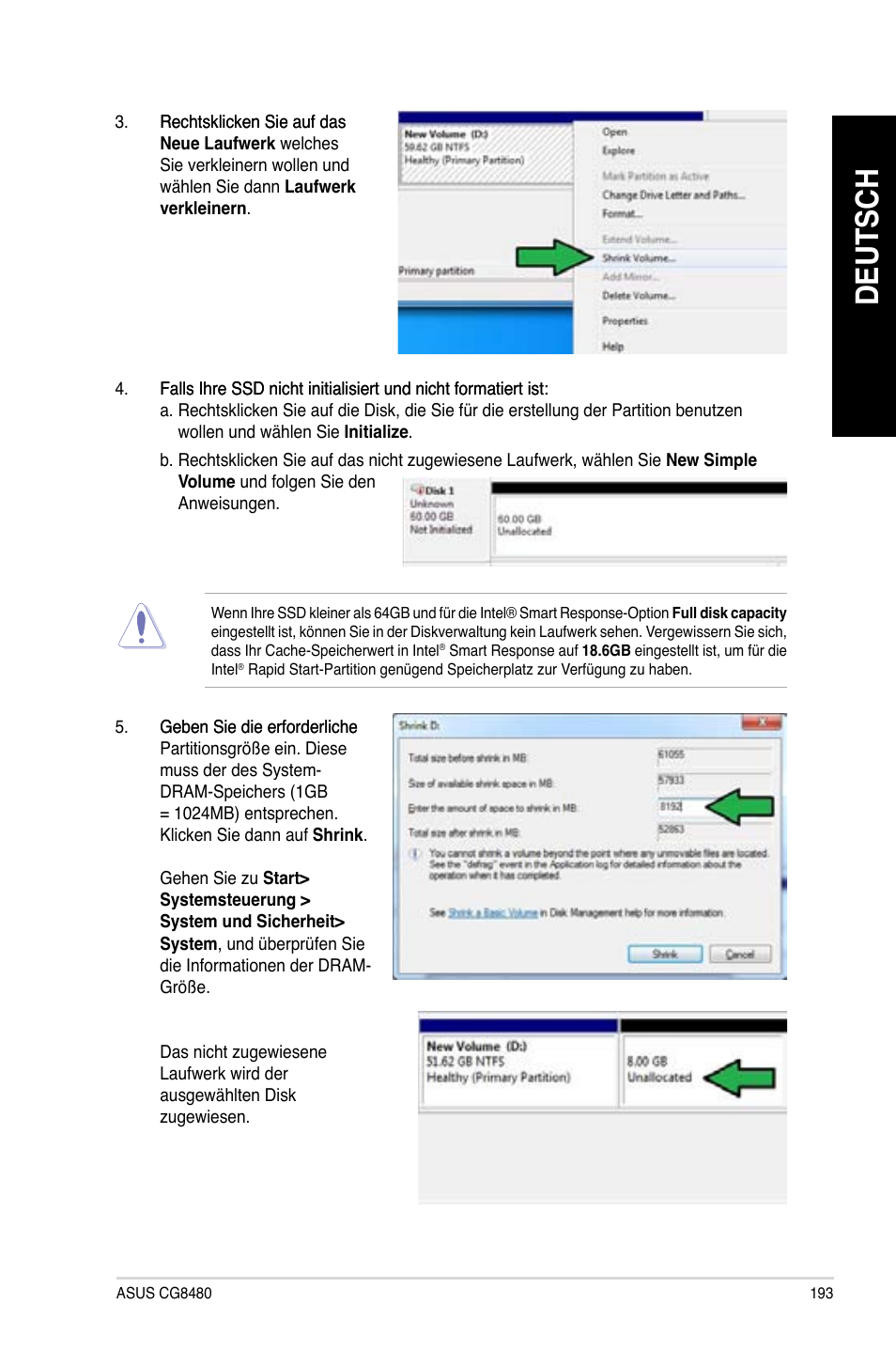 Deutsch | Asus CG8480 User Manual | Page 195 / 836