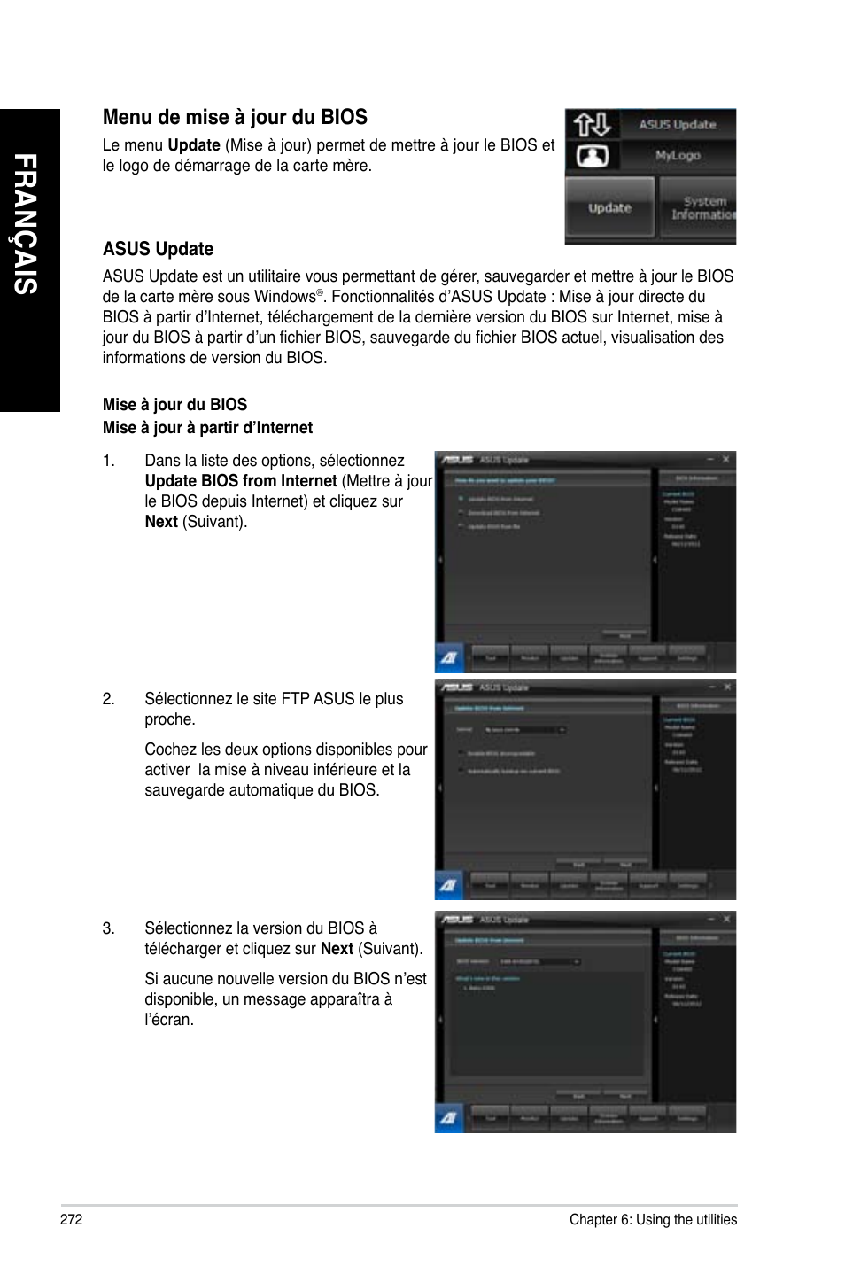 Fr an ça is fr an ça is fr an ça is fr an ça is | Asus CG8480 User Manual | Page 274 / 836