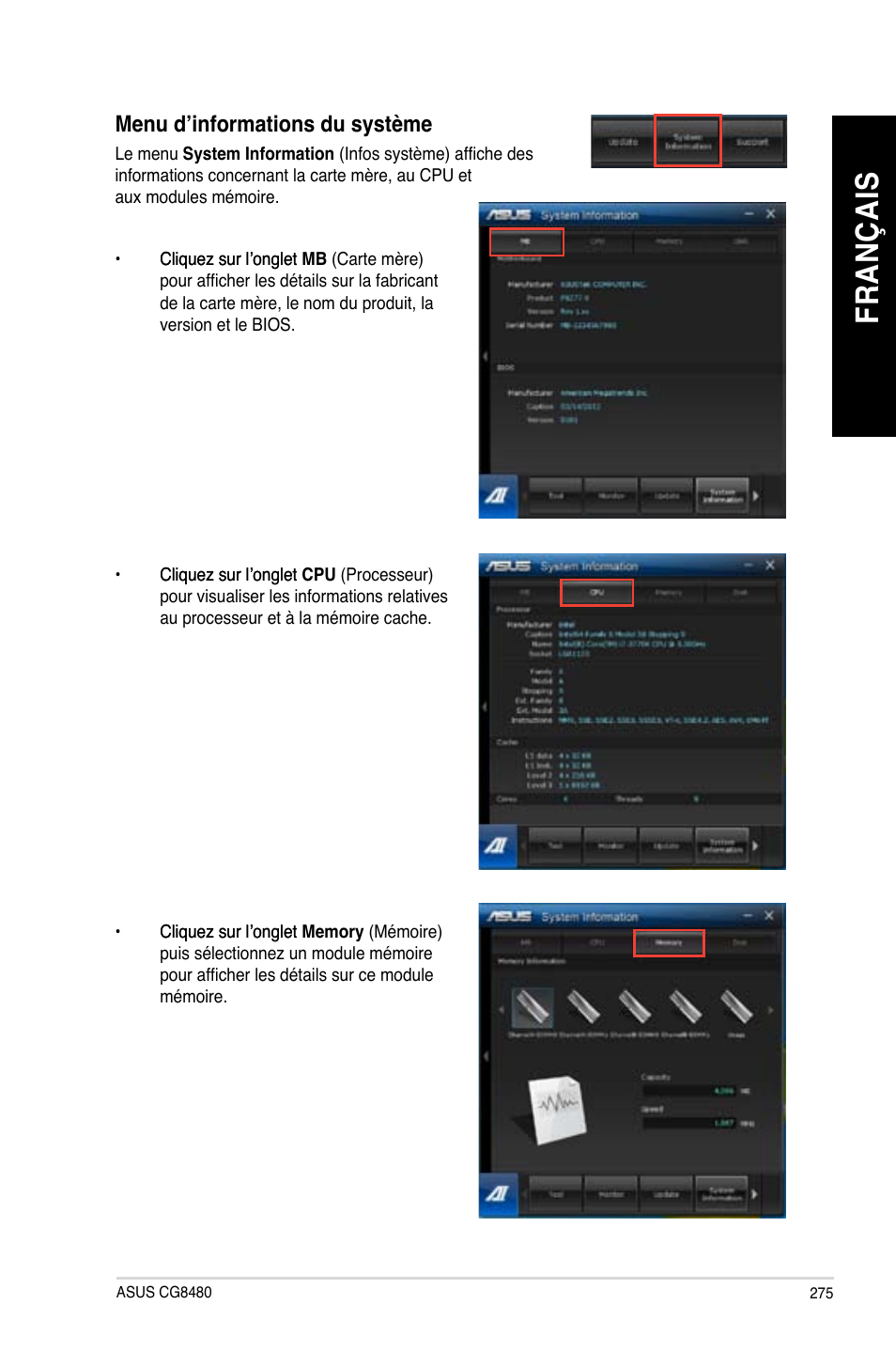 Fr an ça is fr an ça is | Asus CG8480 User Manual | Page 277 / 836