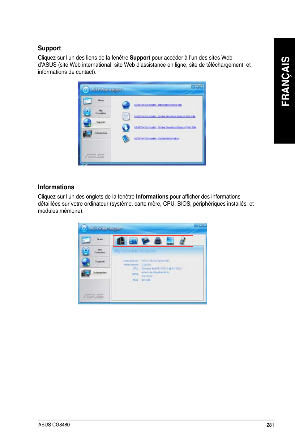 Fr an ça is fr an ça is | Asus CG8480 User Manual | Page 283 / 836