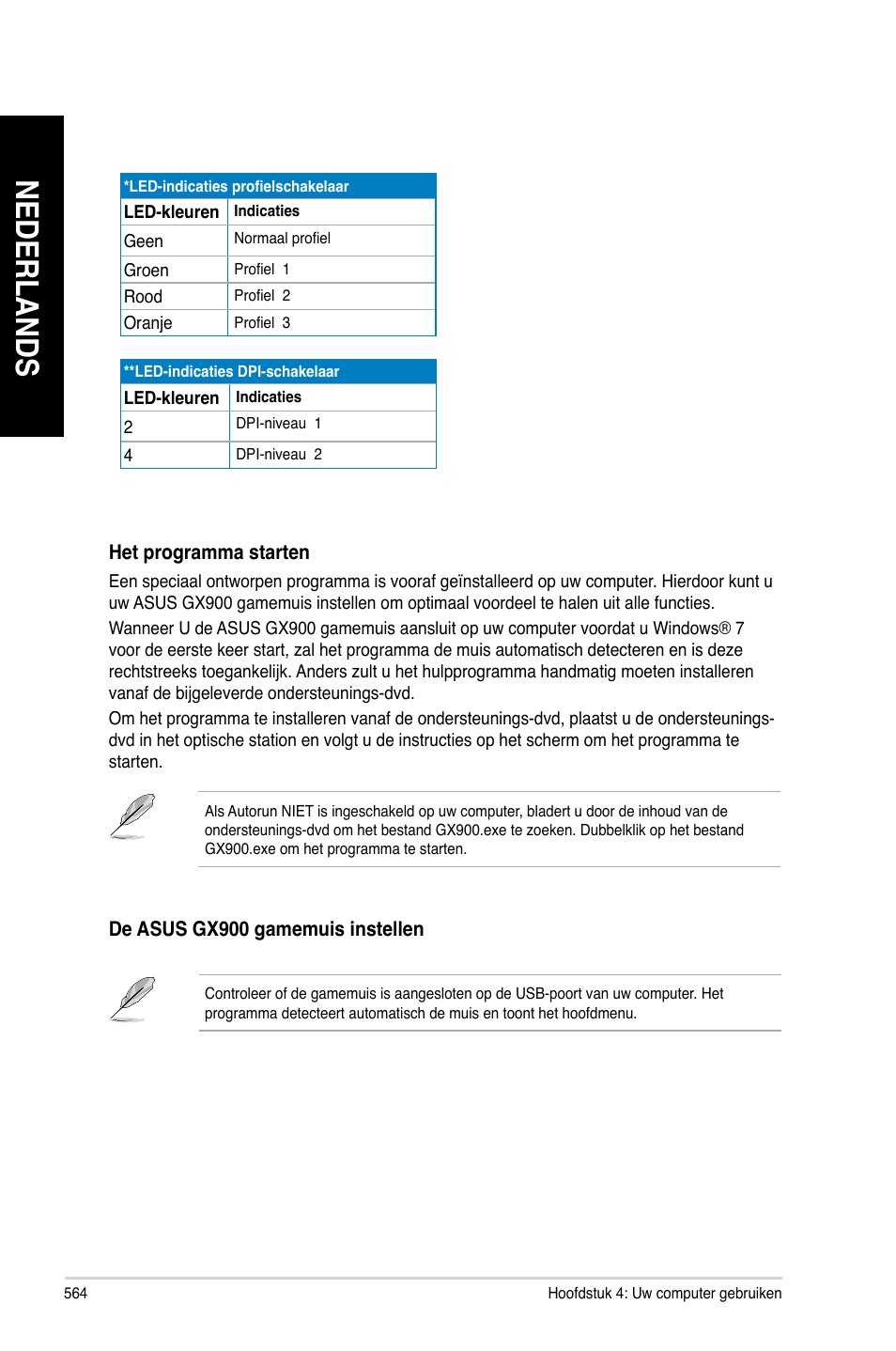 Nederlands | Asus CG8480 User Manual | Page 566 / 836