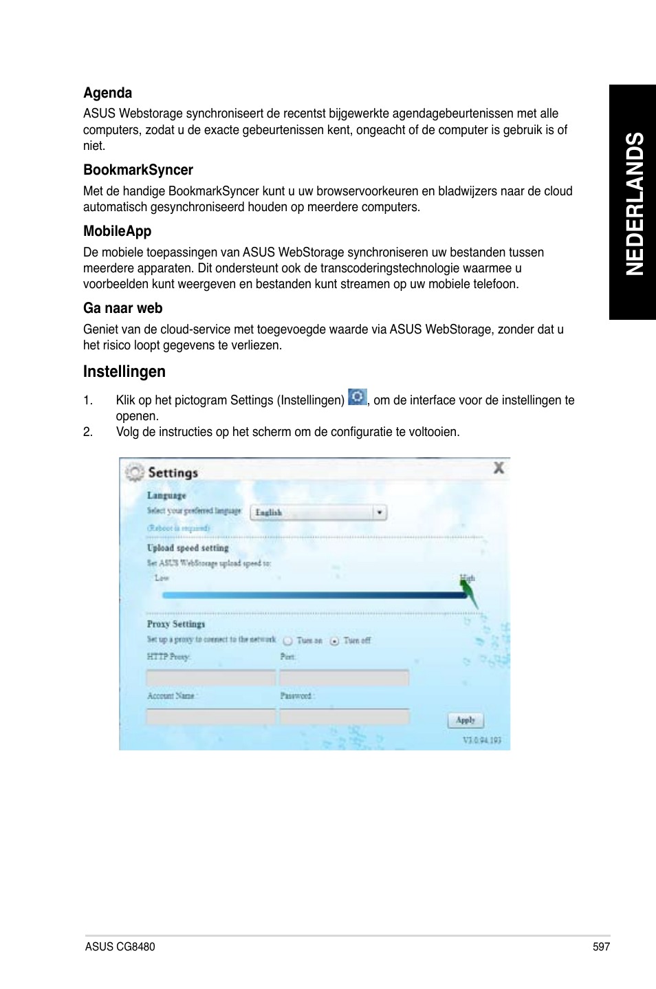 Nederlands | Asus CG8480 User Manual | Page 599 / 836