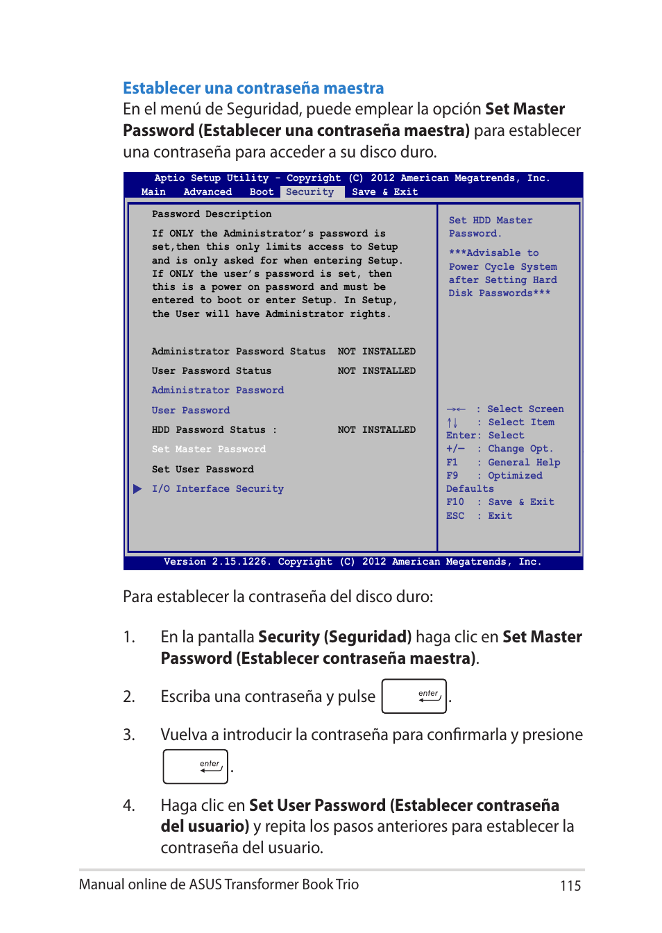 Asus TX201LA User Manual | Page 115 / 152