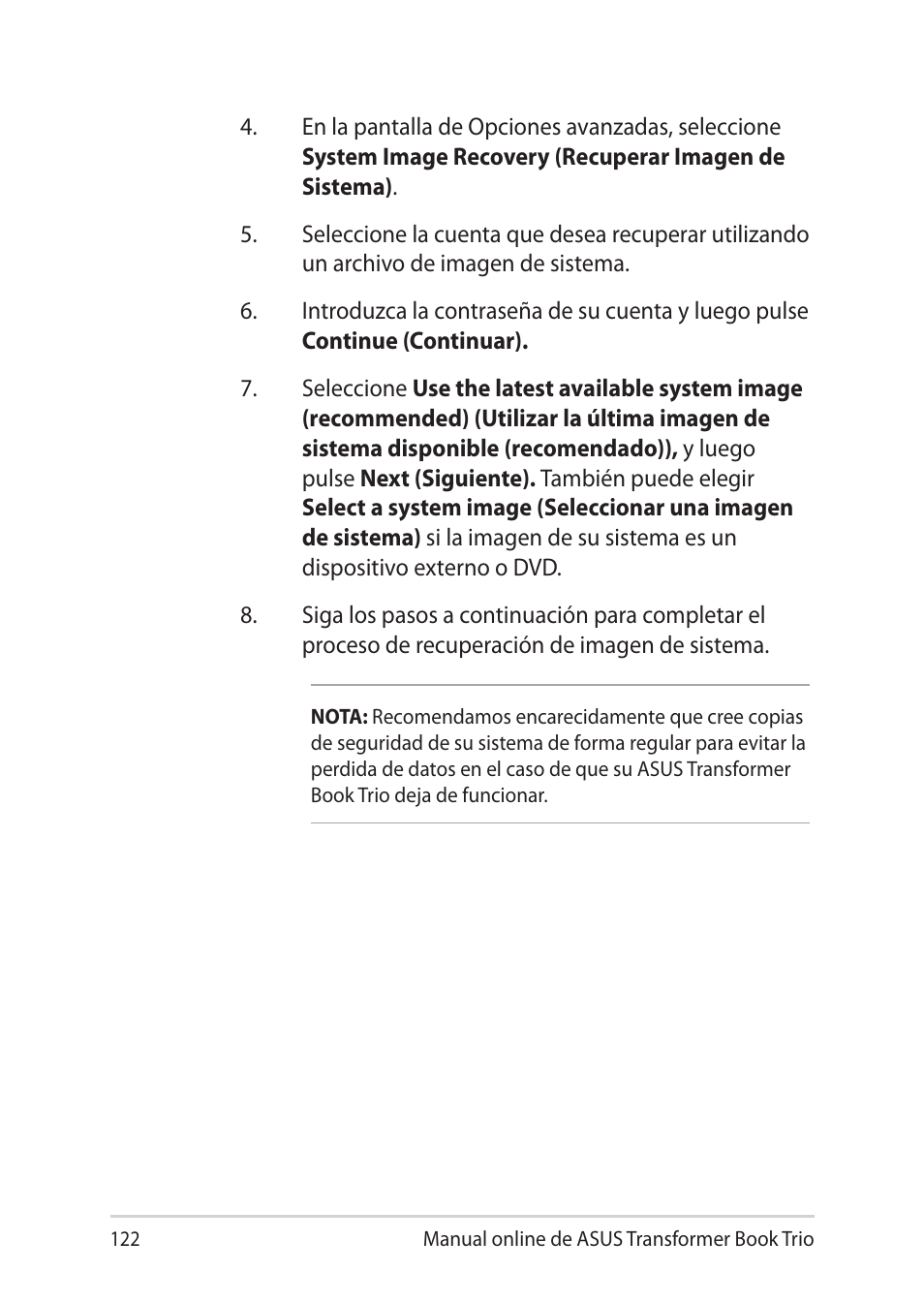 Asus TX201LA User Manual | Page 122 / 152