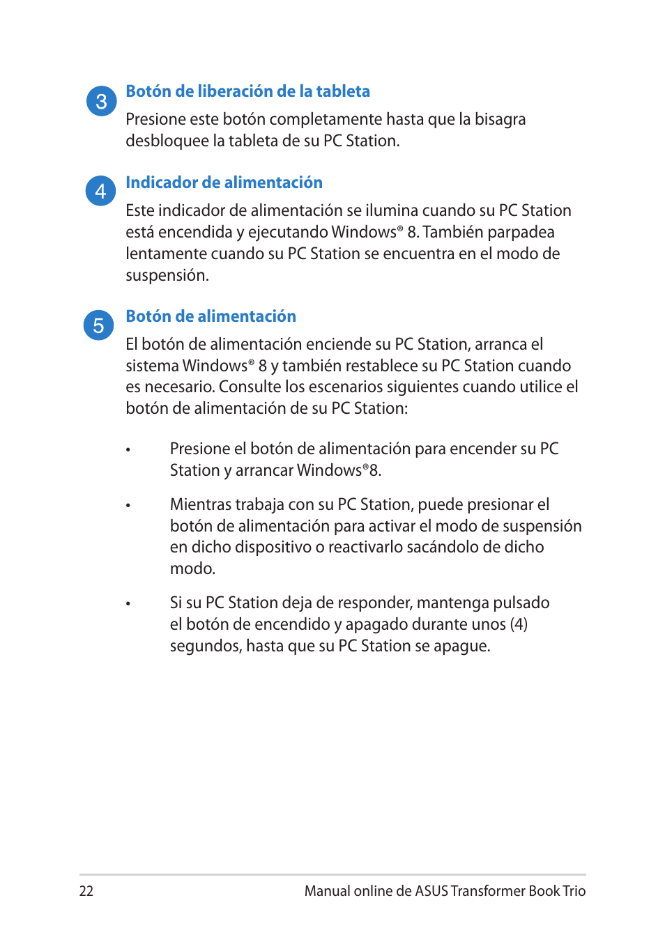 Asus TX201LA User Manual | Page 22 / 152