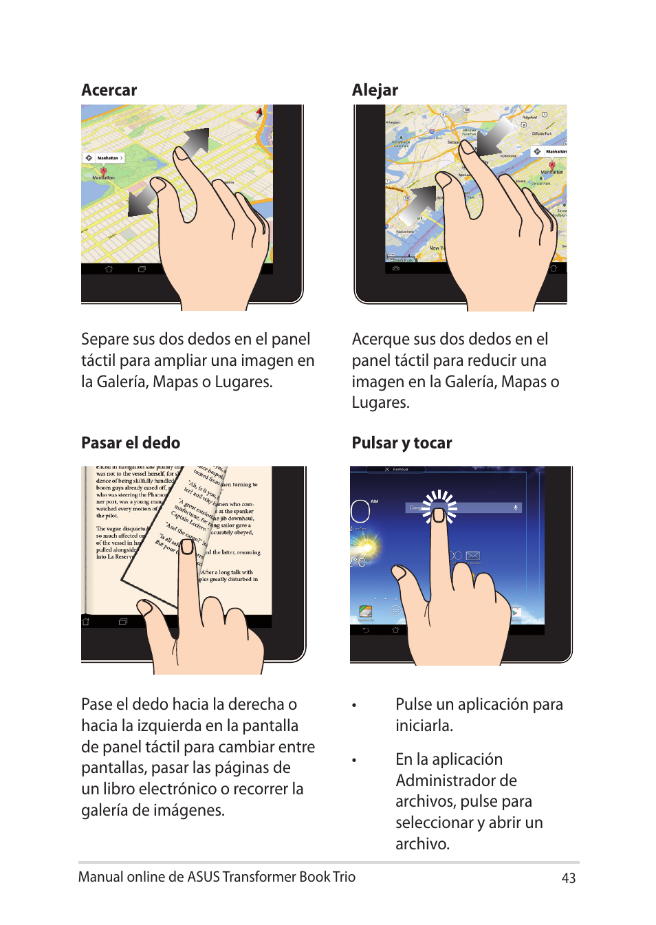 Asus TX201LA User Manual | Page 43 / 152