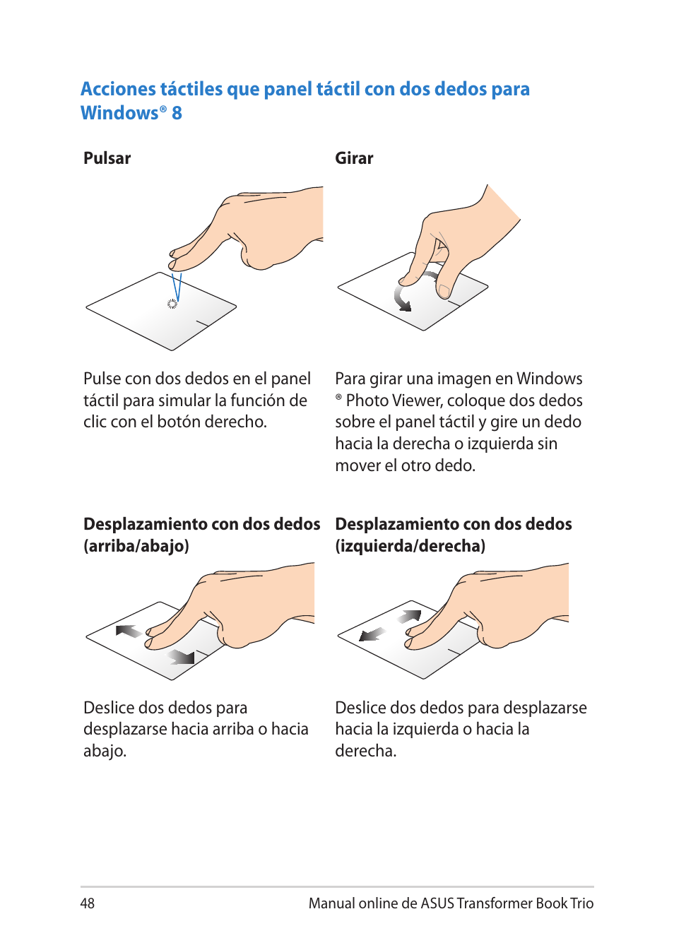 Asus TX201LA User Manual | Page 48 / 152