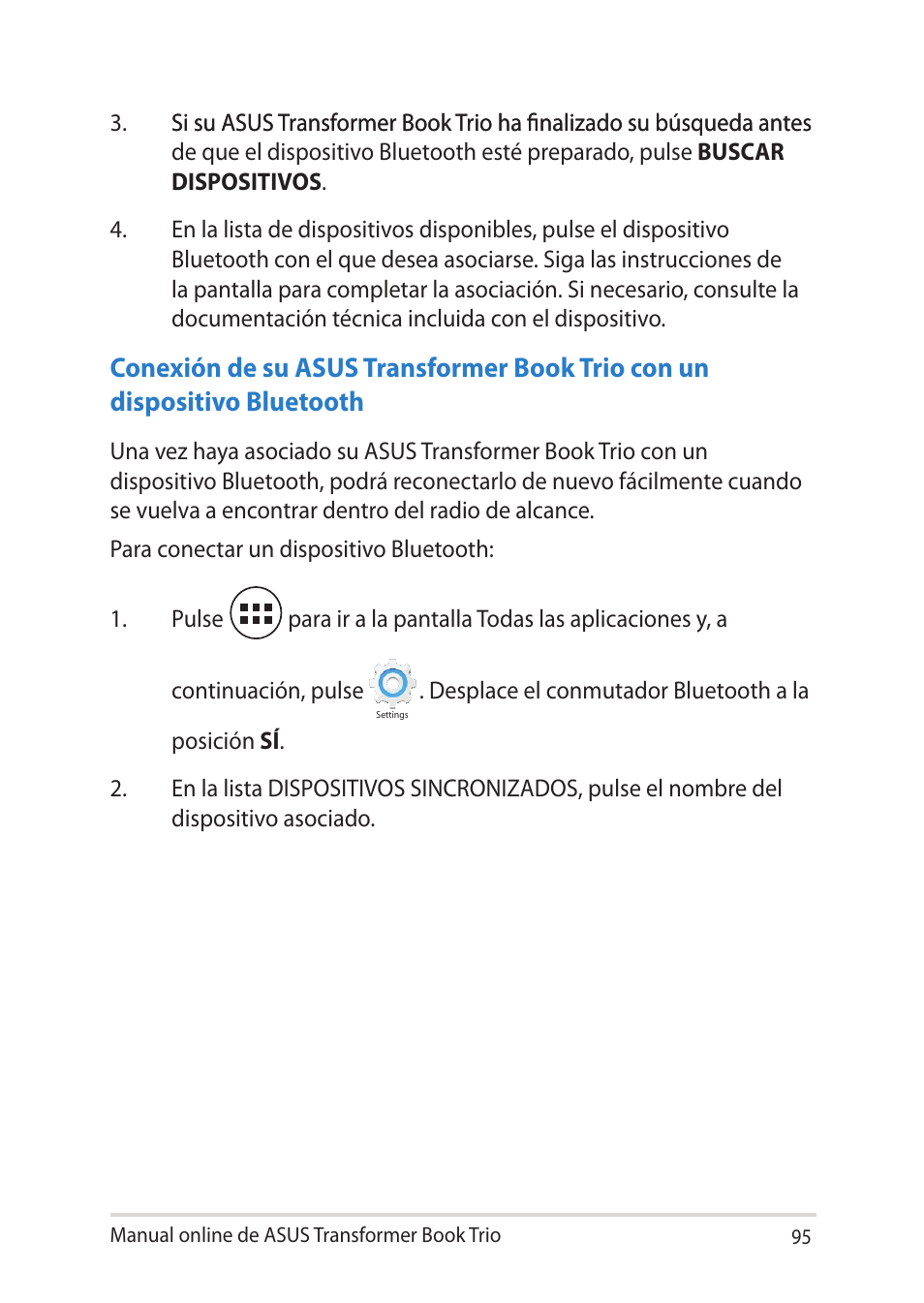 Manual online de asus transformer book trio | Asus TX201LA User Manual | Page 95 / 152