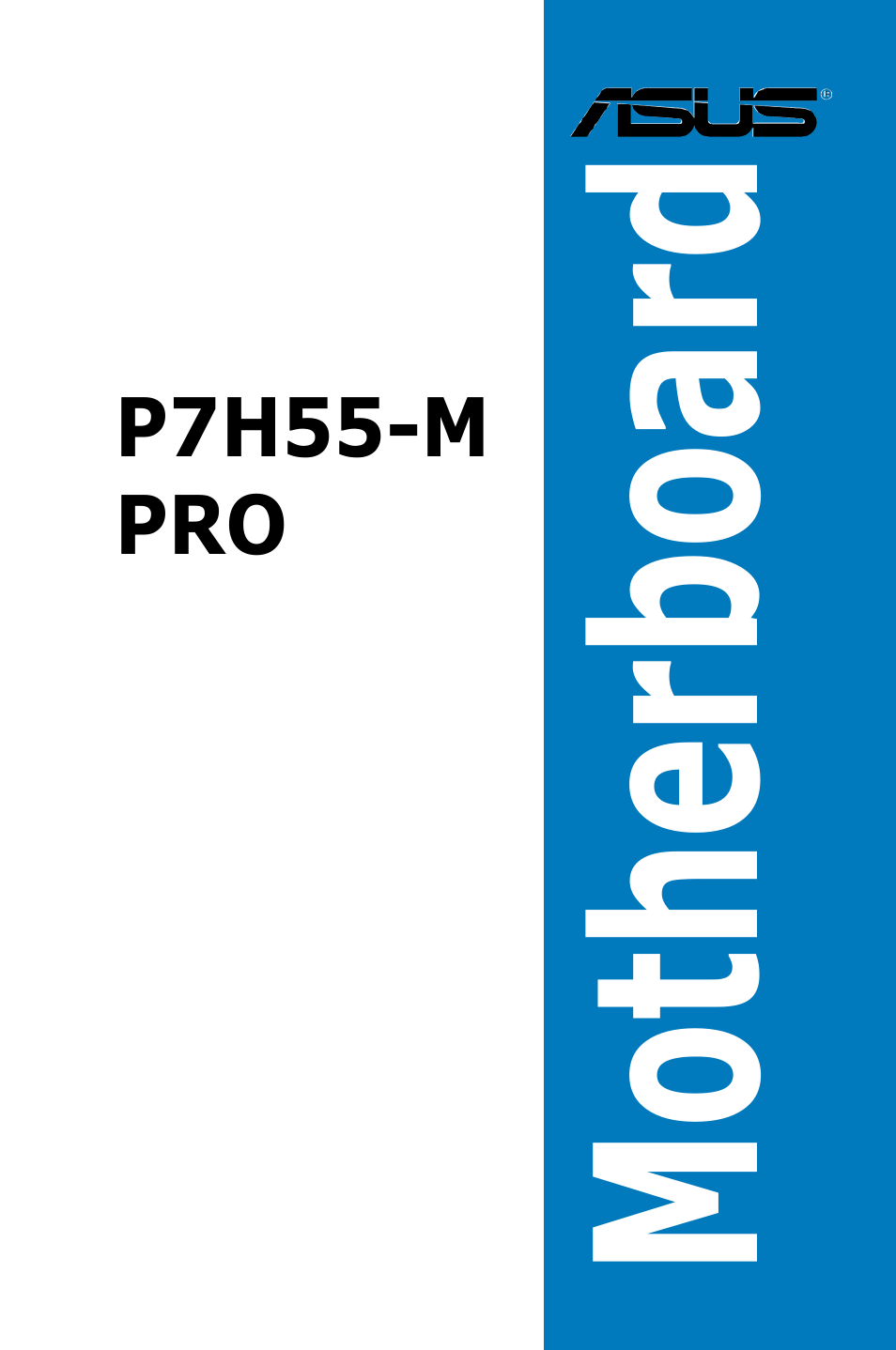 Asus P7H55-M PRO User Manual | 110 pages