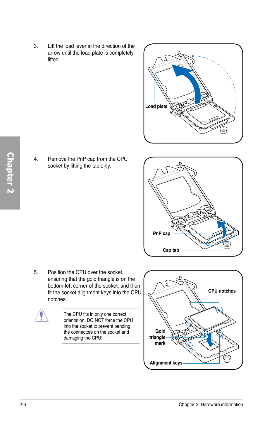 Chapter 2 | Asus P7H55-M PRO User Manual | Page 26 / 110