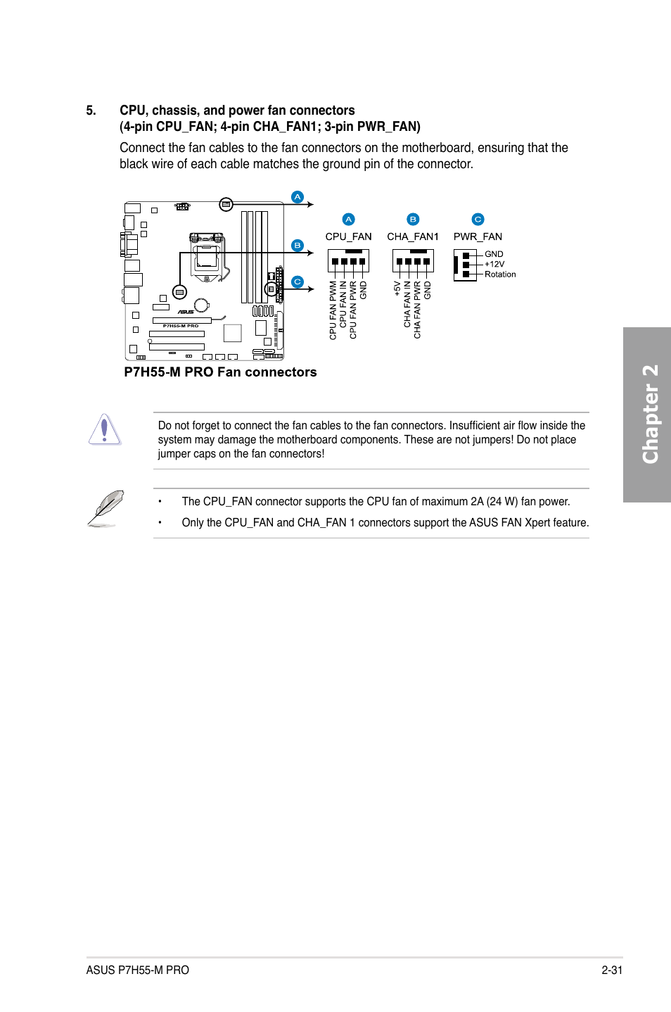 Chapter 2 | Asus P7H55-M PRO User Manual | Page 51 / 110