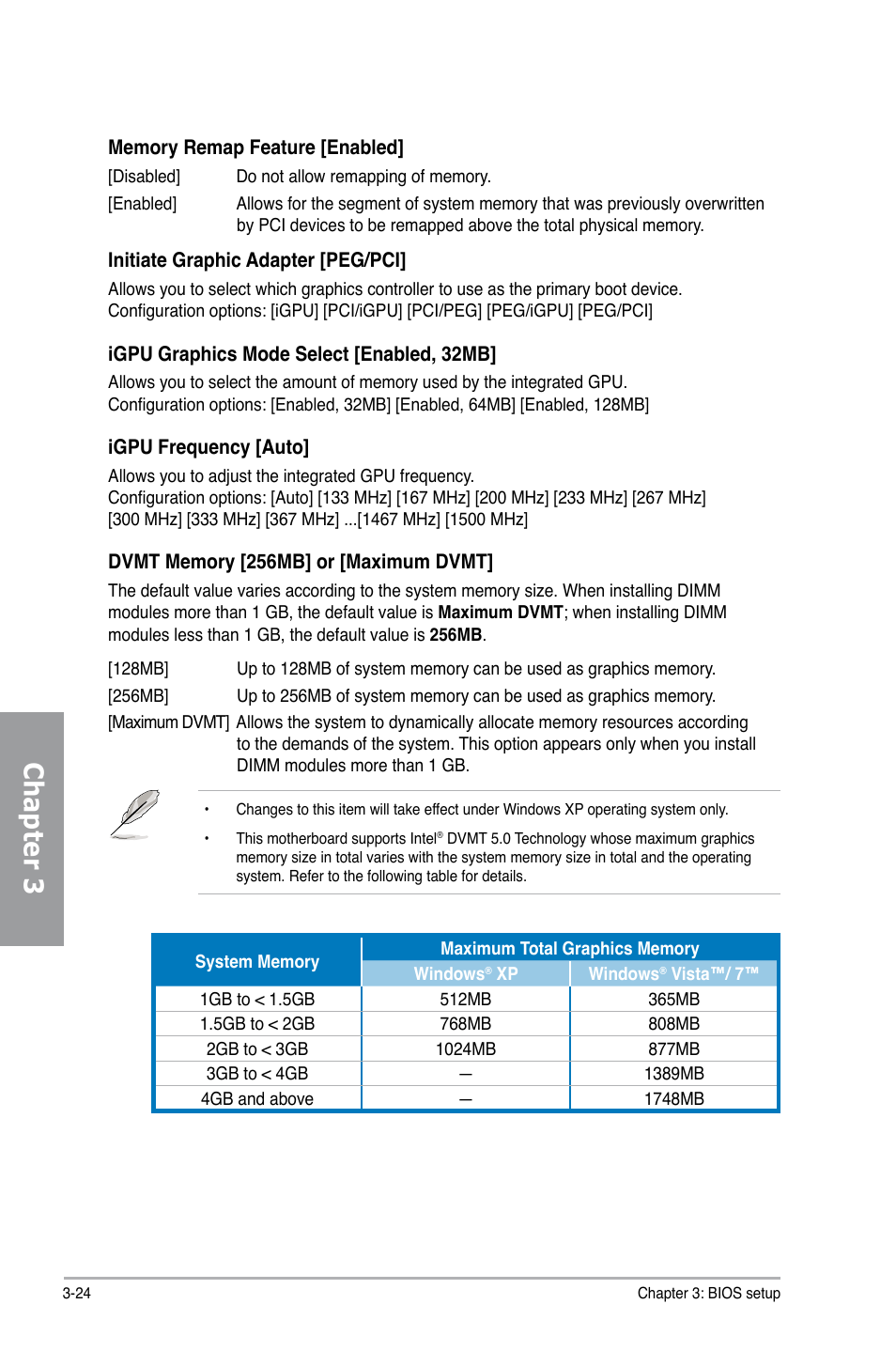 Chapter 3 | Asus P7H55-M PRO User Manual | Page 80 / 110