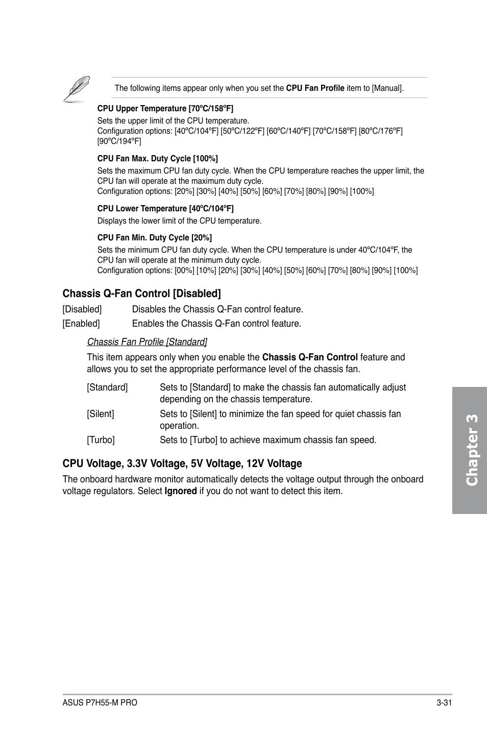 Chapter 3 | Asus P7H55-M PRO User Manual | Page 87 / 110