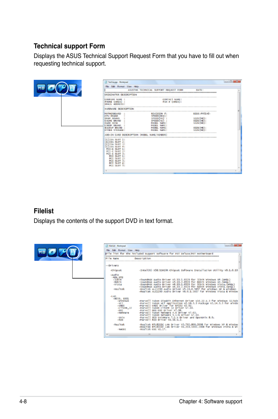 Asus P6T User Manual | Page 124 / 188