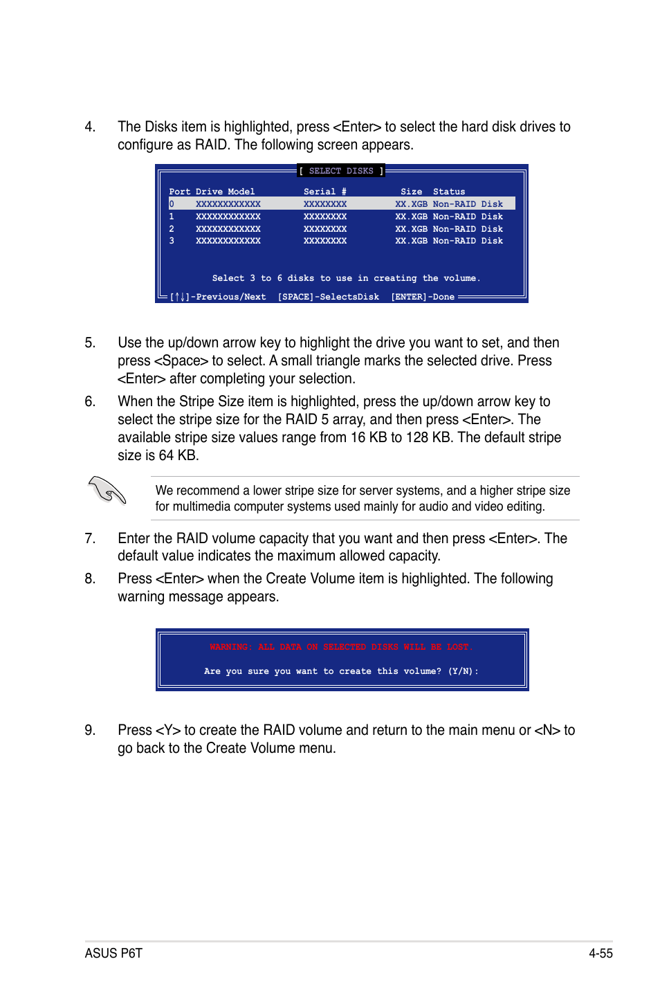 Asus P6T User Manual | Page 171 / 188