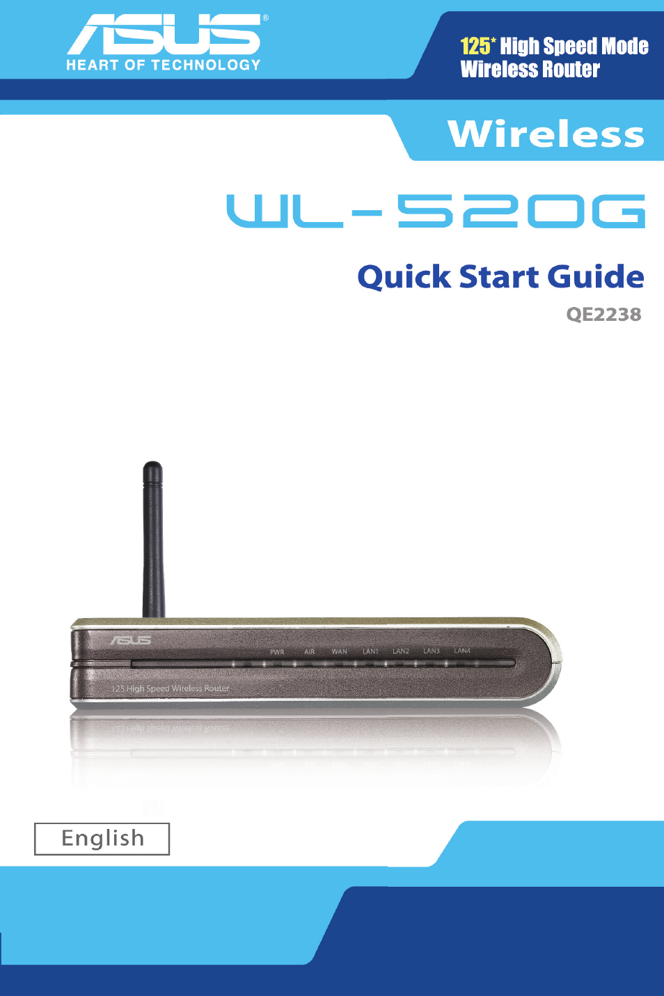 Asus WL-520G User Manual | 14 pages