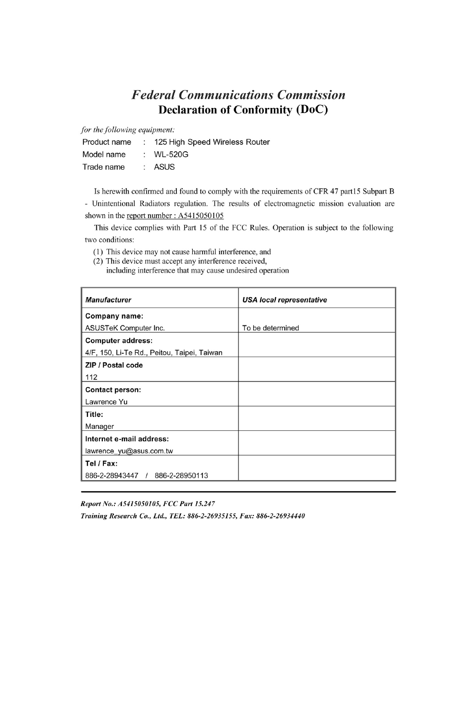 Asus WL-520G User Manual | Page 13 / 14