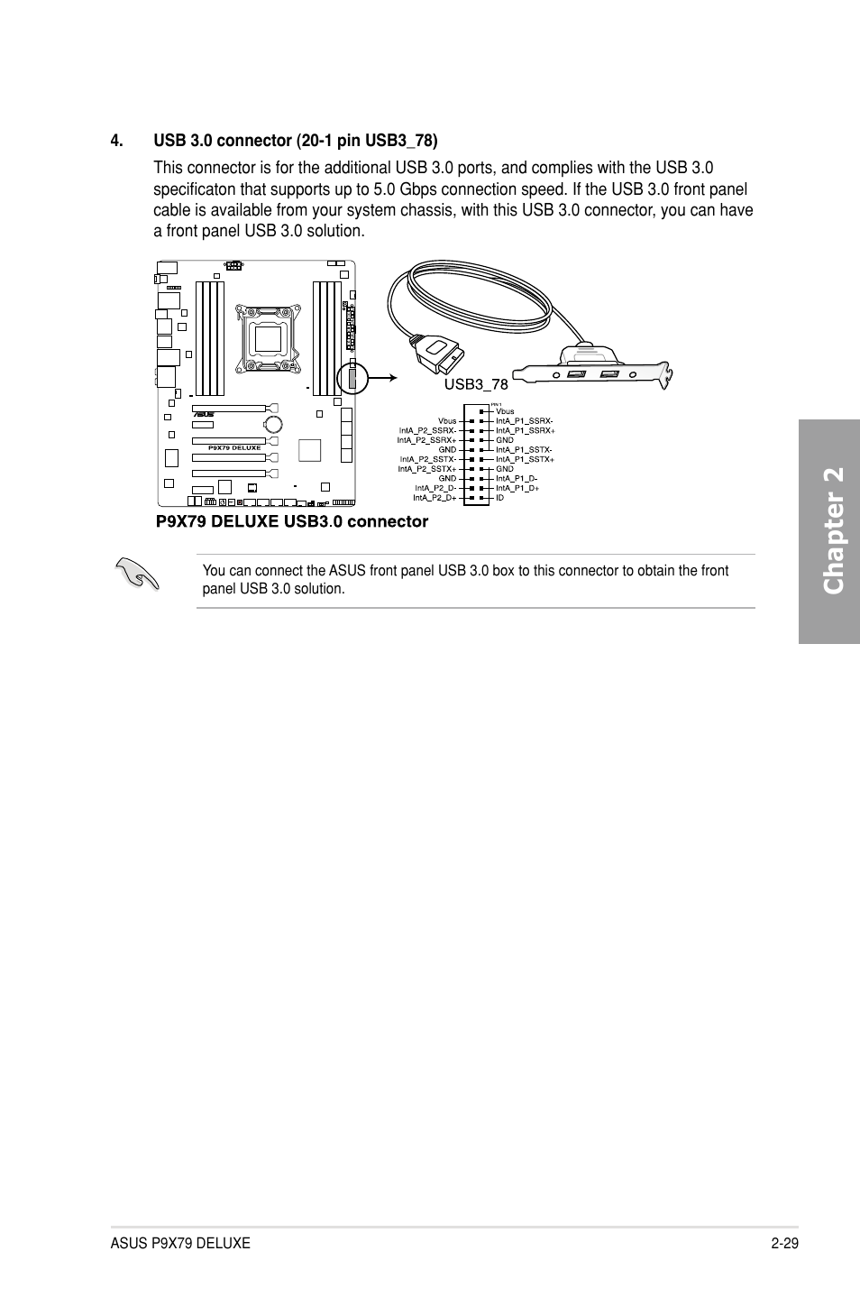 Chapter 2 | Asus P9X79 DELUXE User Manual | Page 51 / 176