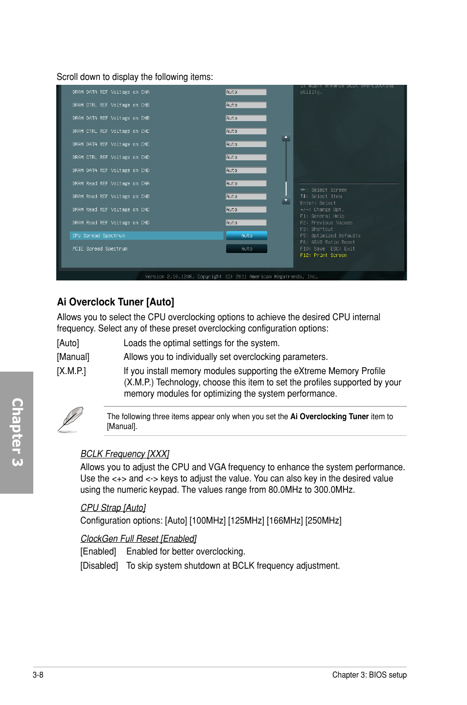 Chapter 3 | Asus P9X79 DELUXE User Manual | Page 84 / 176