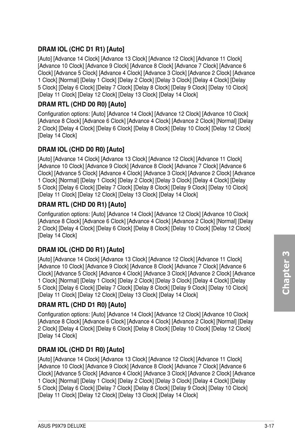 Chapter 3 | Asus P9X79 DELUXE User Manual | Page 93 / 176