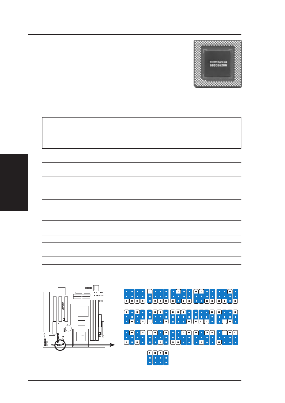 Iii. installation, Compatible cyrix cpu identification, 18 asus p5a-b user’s manual | Asus P5A-B User Manual | Page 18 / 72