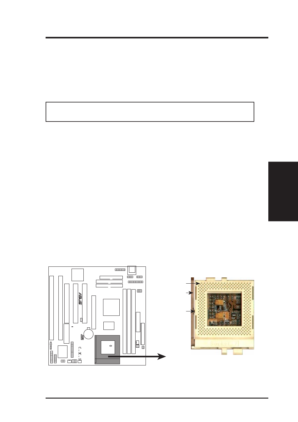 Iii. installation, Central processing unit (cpu), P5a-b zif socket 7 | Asus P5A-B User Manual | Page 21 / 72