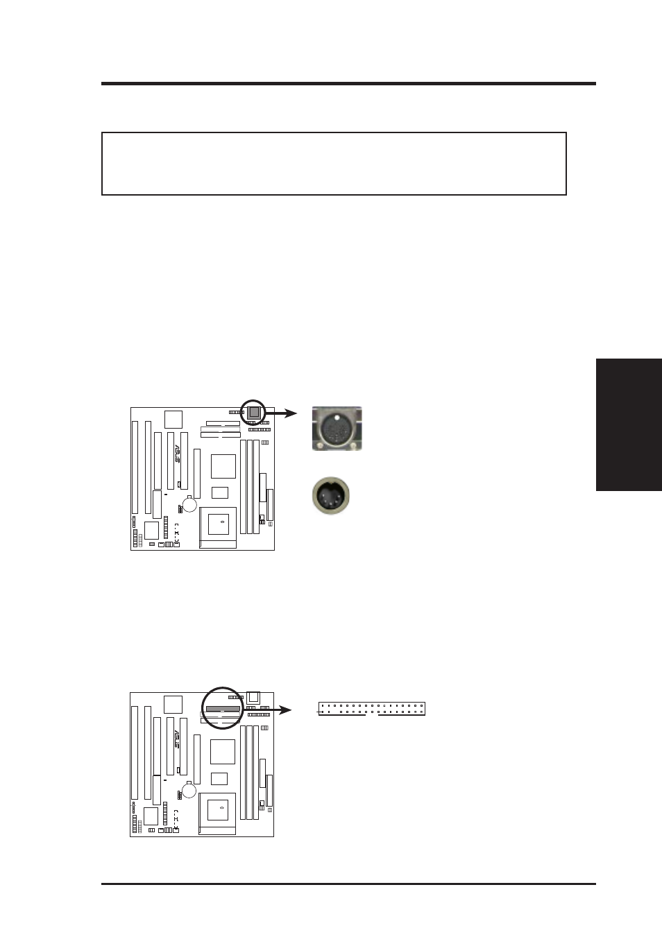 Iii. installation, External connectors | Asus P5A-B User Manual | Page 25 / 72