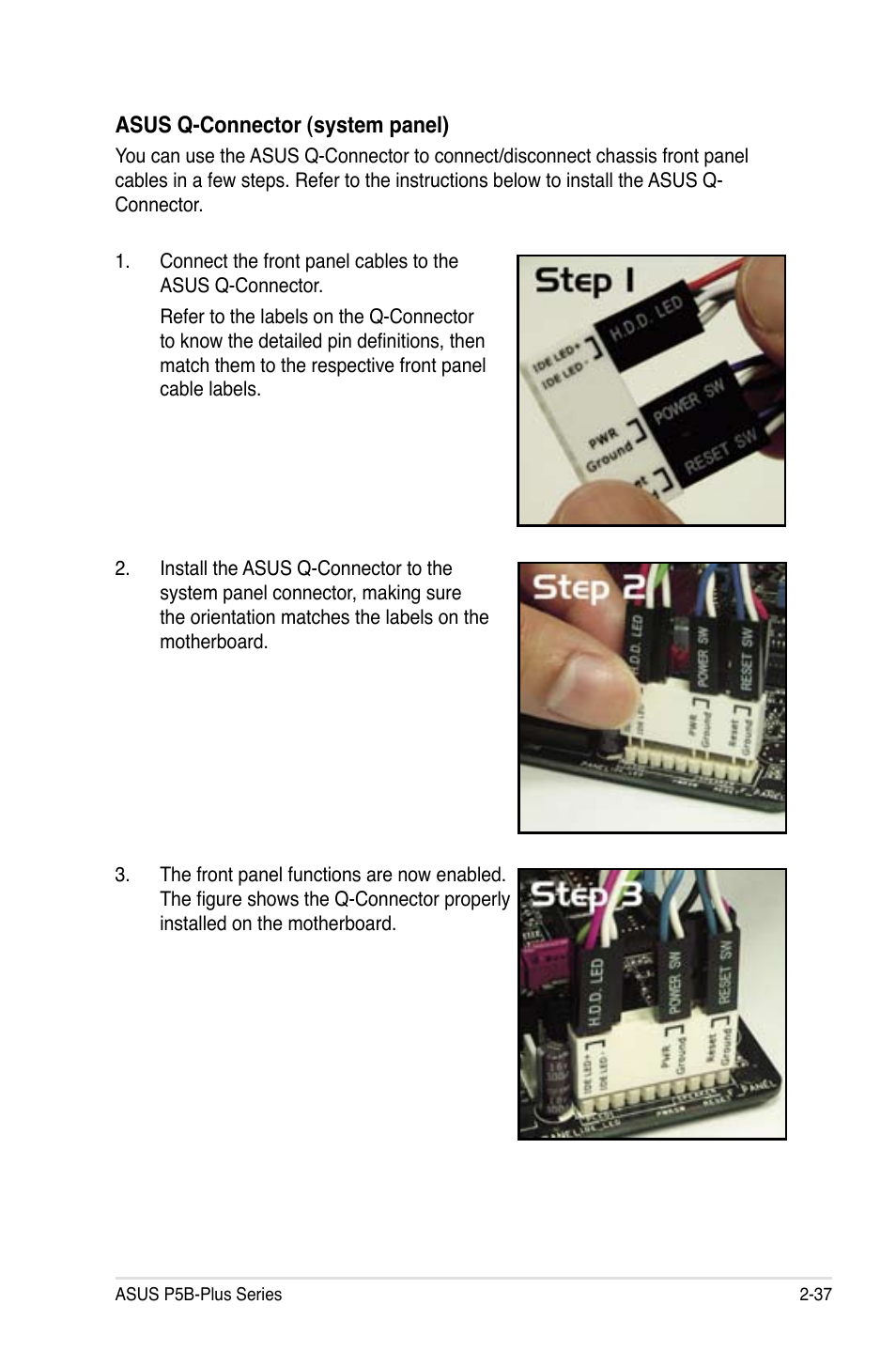 Asus P5B-Plus VISTA Edition User Manual | Page 63 / 172