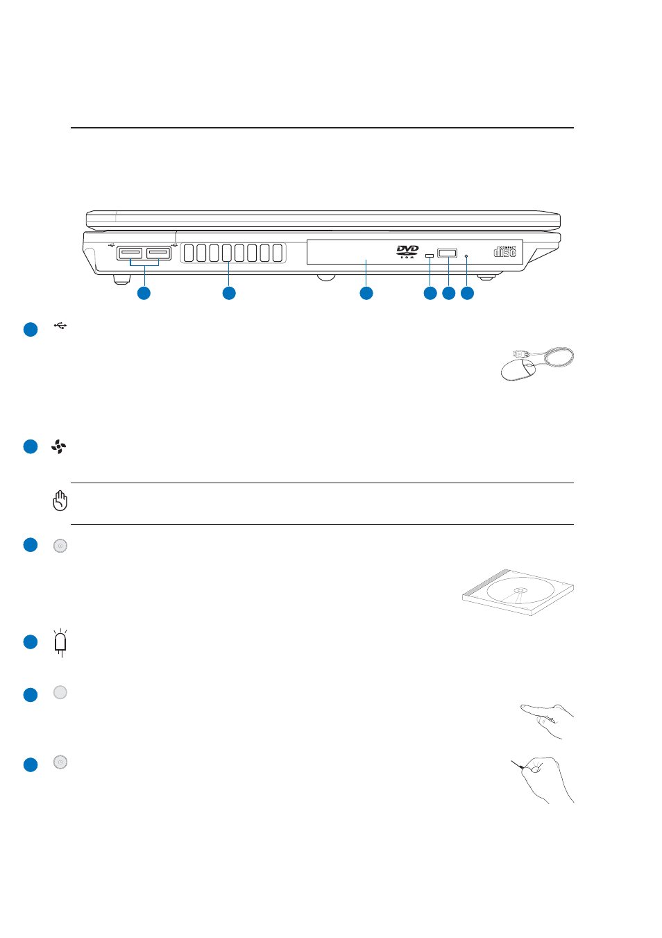 Left side | Asus A9T User Manual | Page 18 / 70