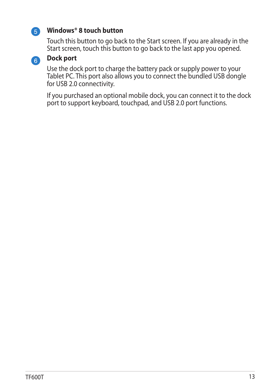 Asus VivoTab RT User Manual | Page 13 / 78