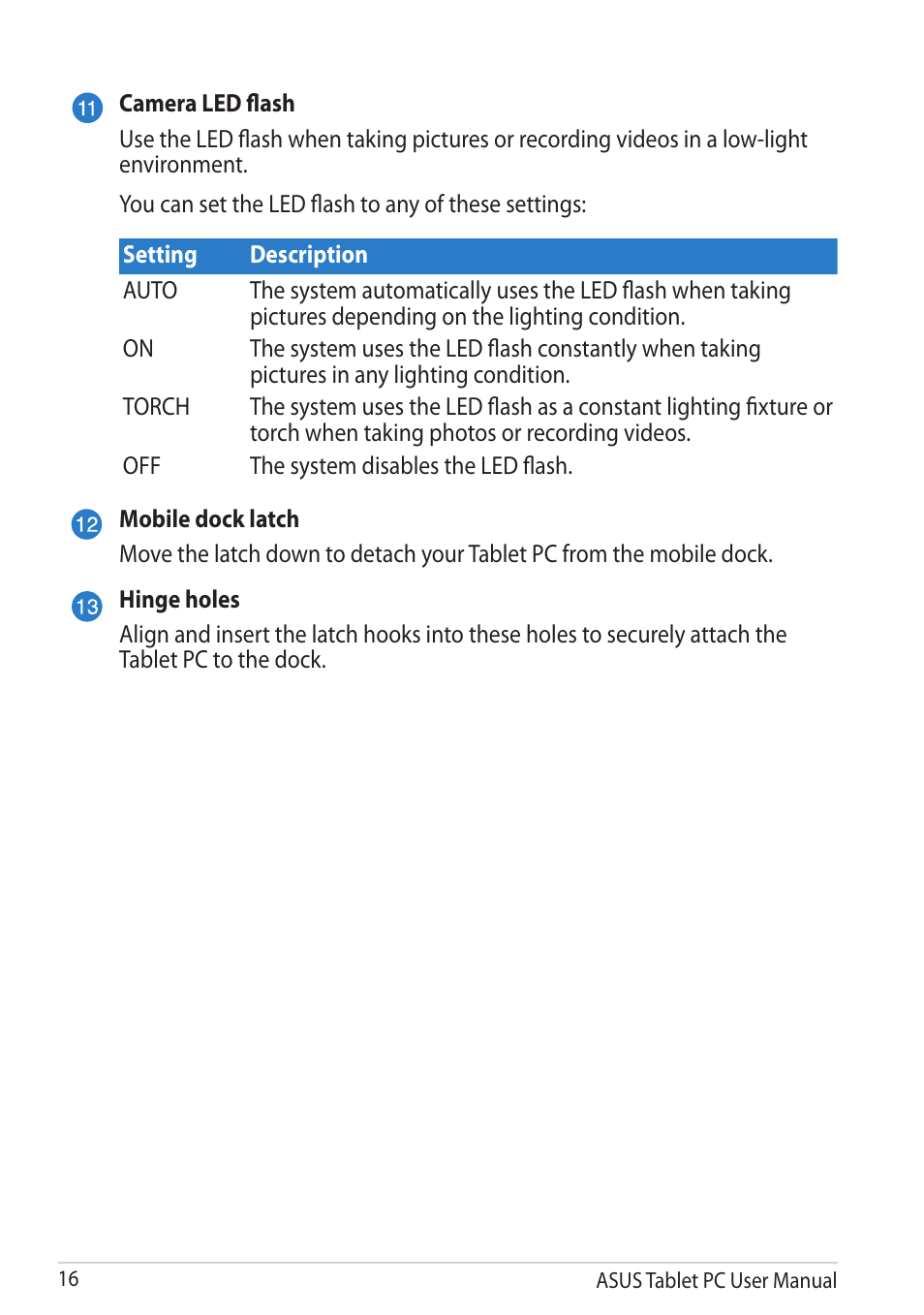 Asus VivoTab RT User Manual | Page 16 / 78