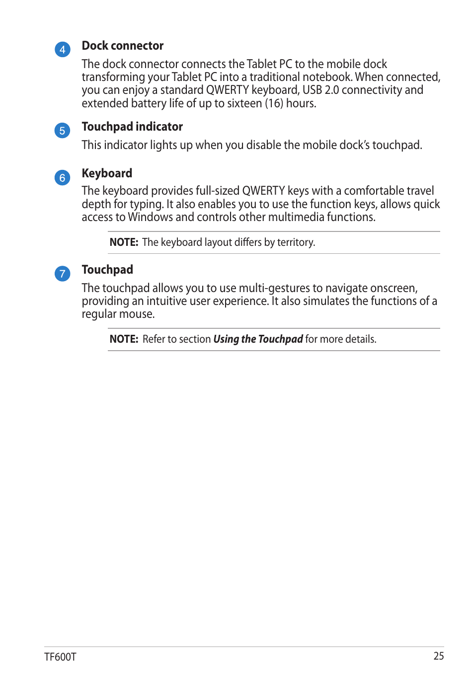 Asus VivoTab RT User Manual | Page 25 / 78