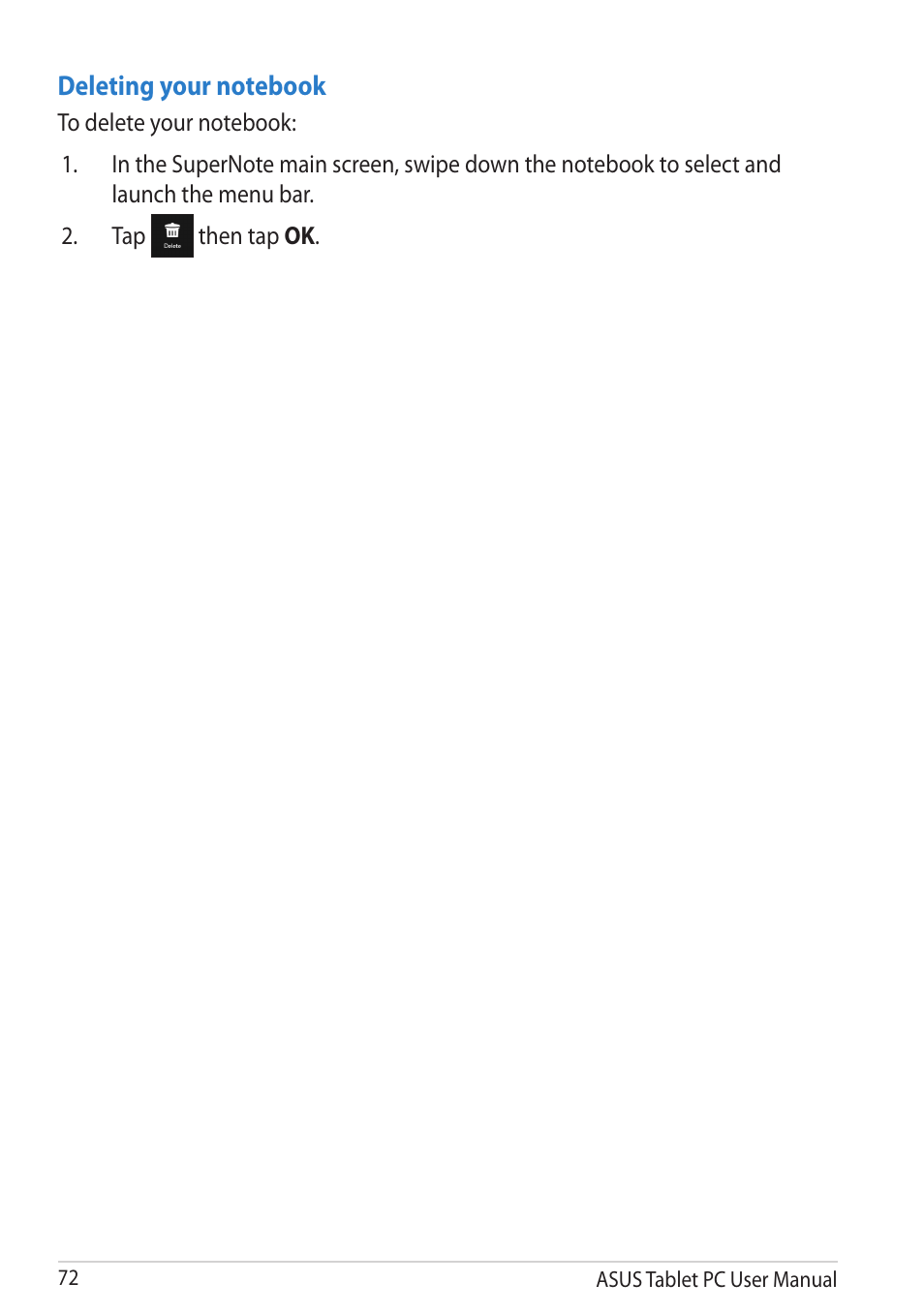 Asus VivoTab RT User Manual | Page 72 / 78