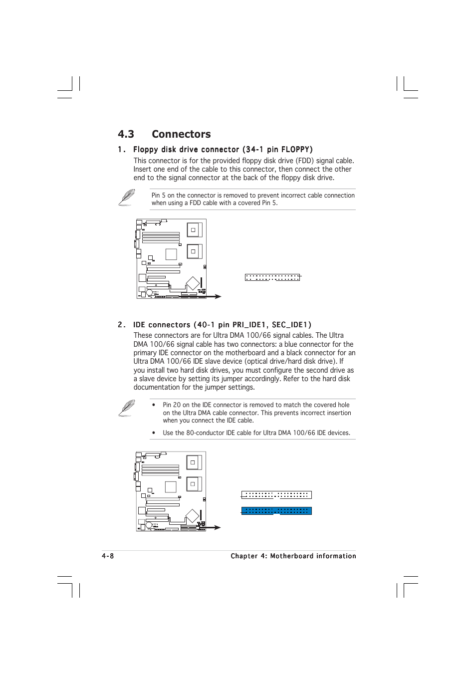 3 connectors | Asus AP1600R-E2(BI2) User Manual | Page 52 / 140