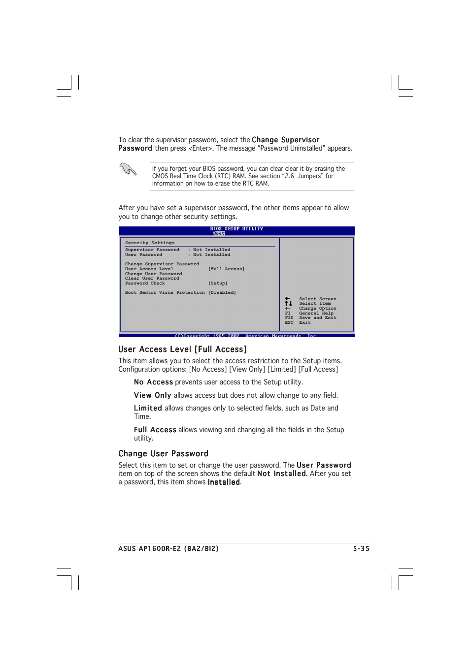 Asus AP1600R-E2(BI2) User Manual | Page 95 / 140