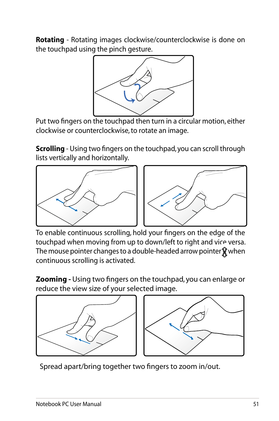 Asus X75A User Manual | Page 51 / 116