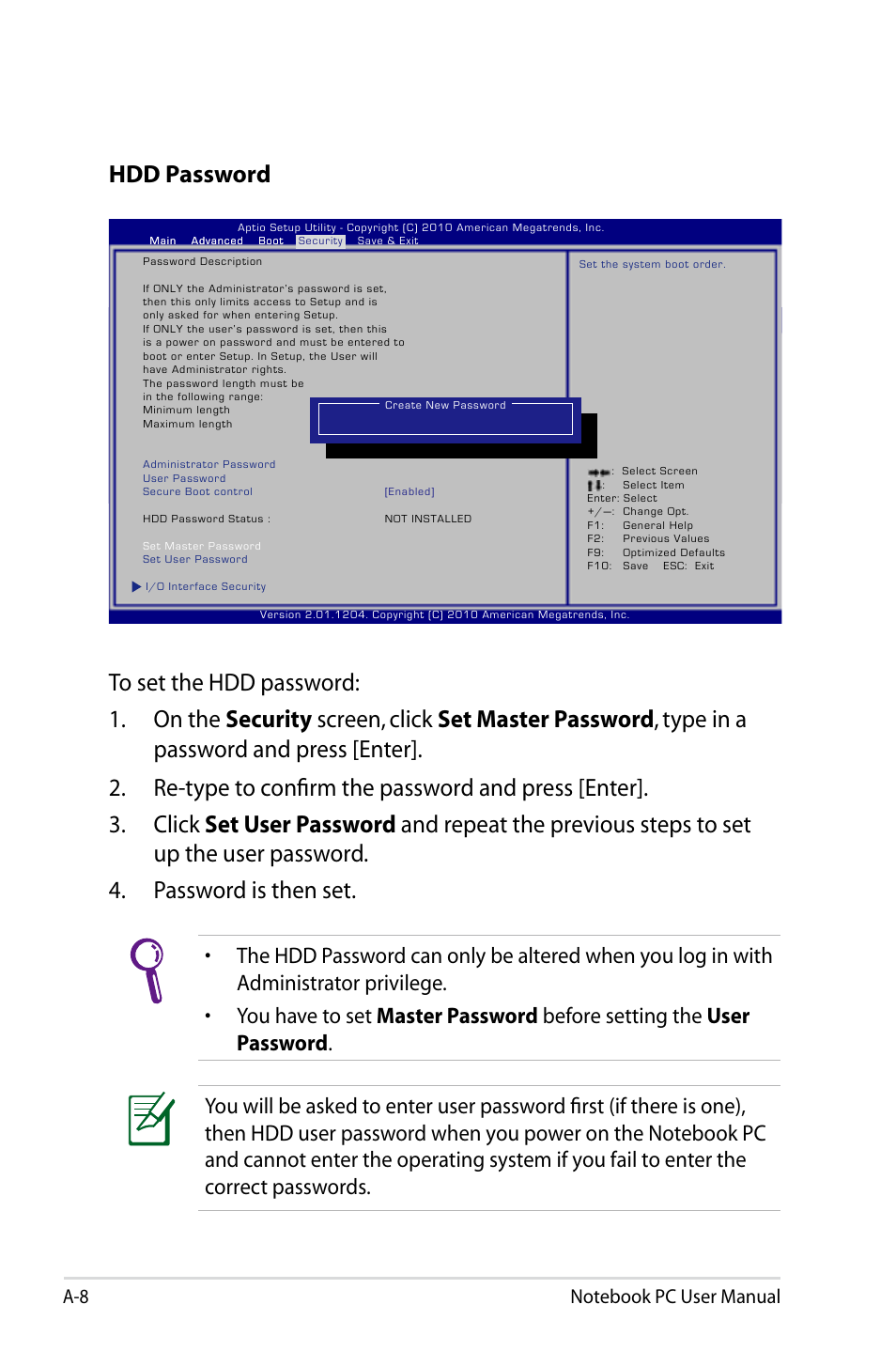 Asus X75A User Manual | Page 80 / 116