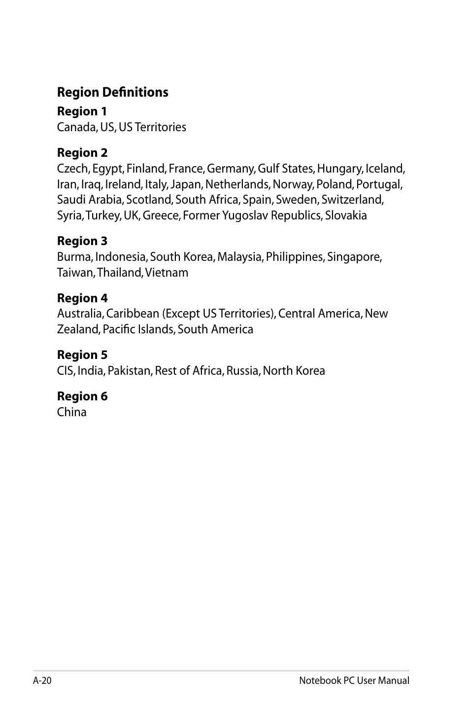 Asus X75A User Manual | Page 92 / 116