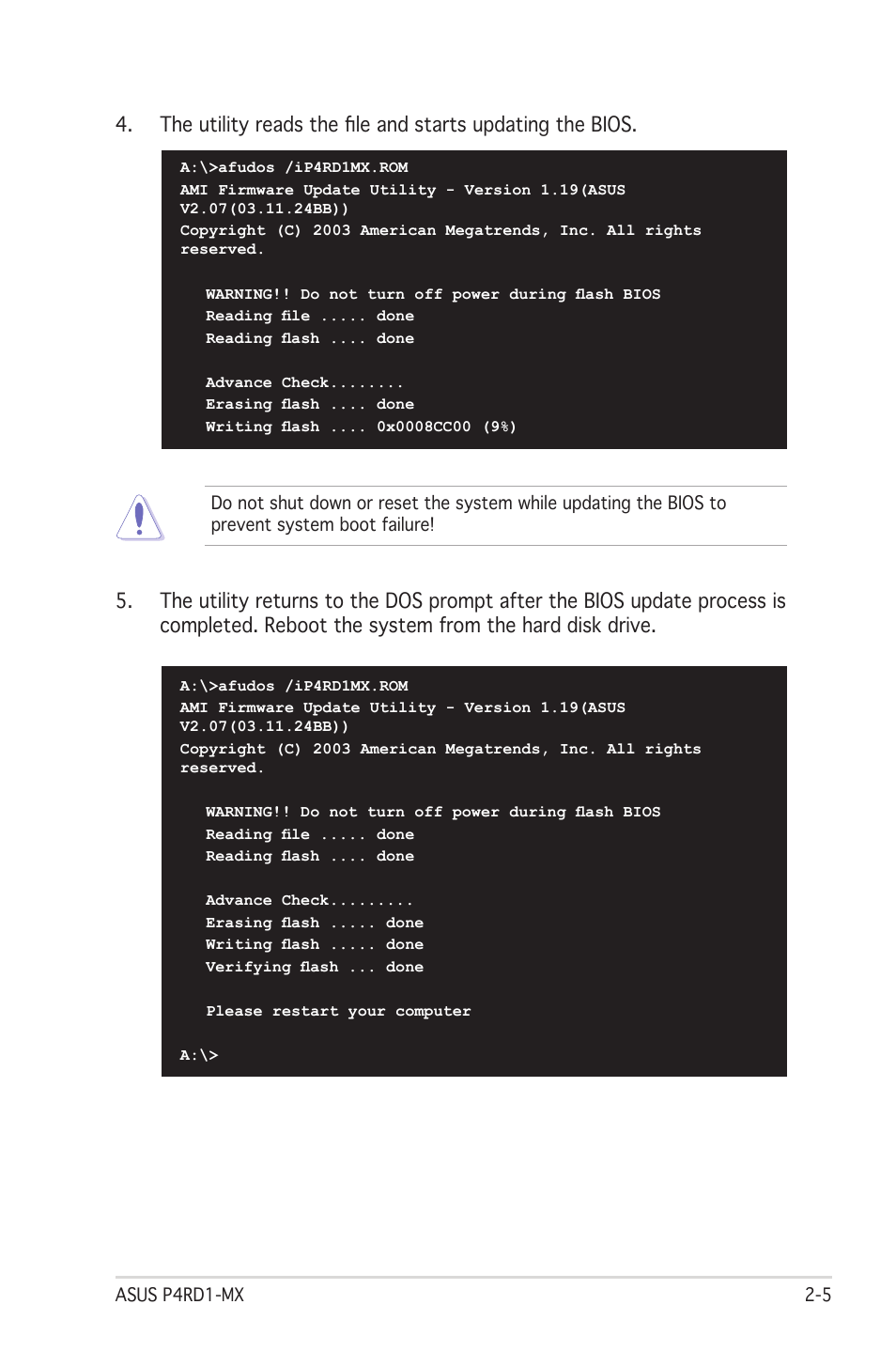 Asus P4RD1-MX User Manual | Page 45 / 82