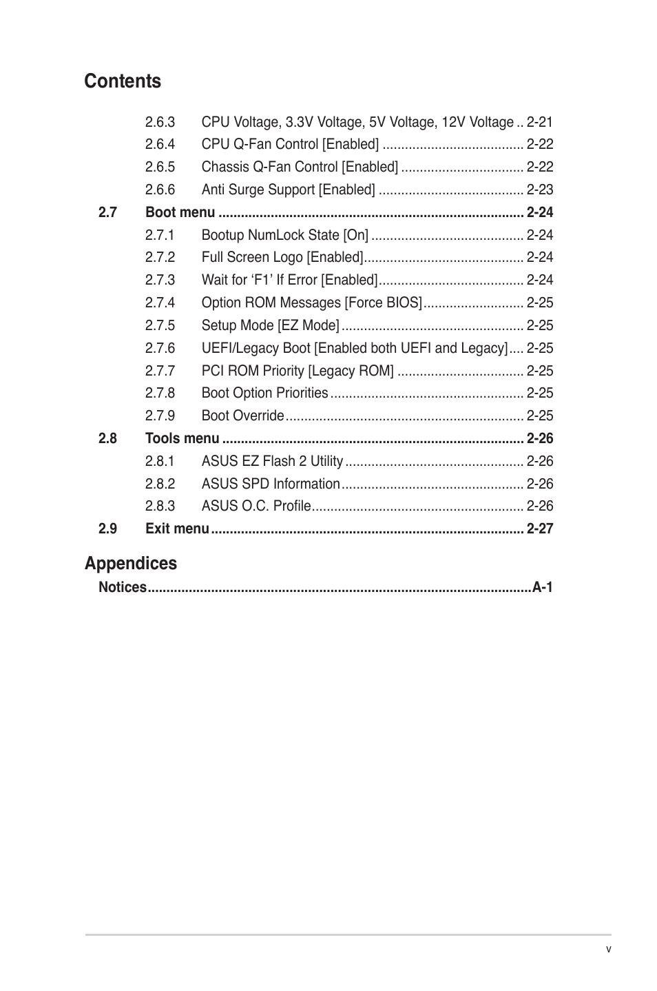 Asus P8H61-M2/TPM/SI R2.0 User Manual | Page 5 / 70