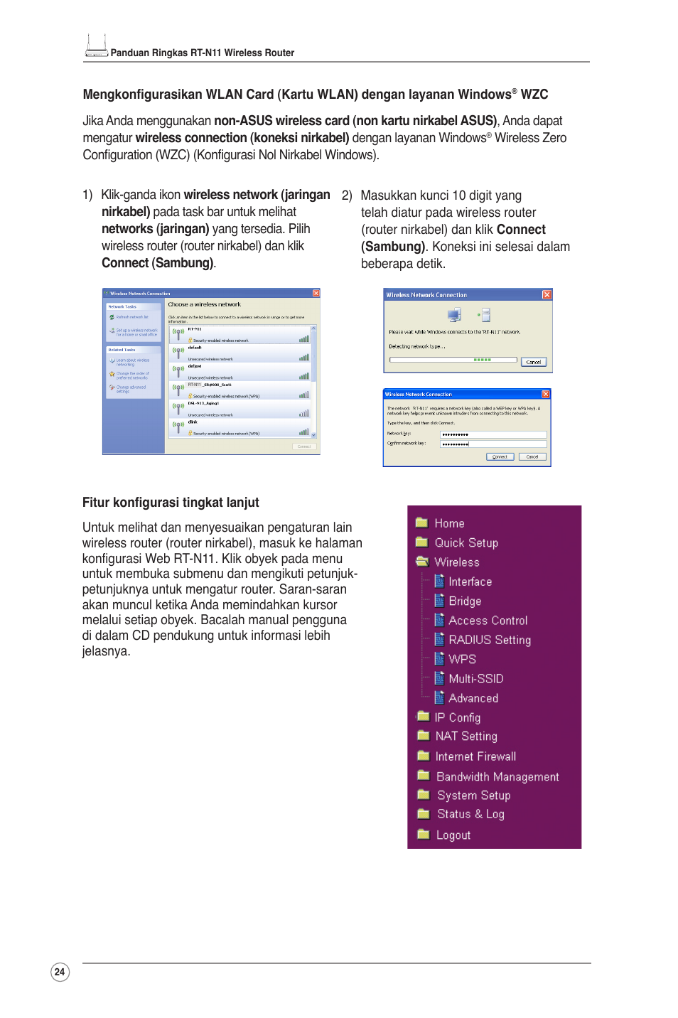 Asus RT-N11 User Manual | Page 25 / 99