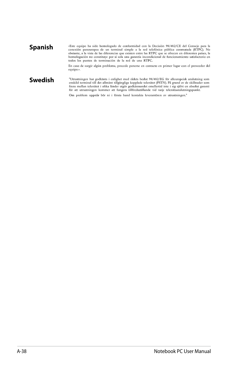 Asus R401VZ User Manual | Page 114 / 120