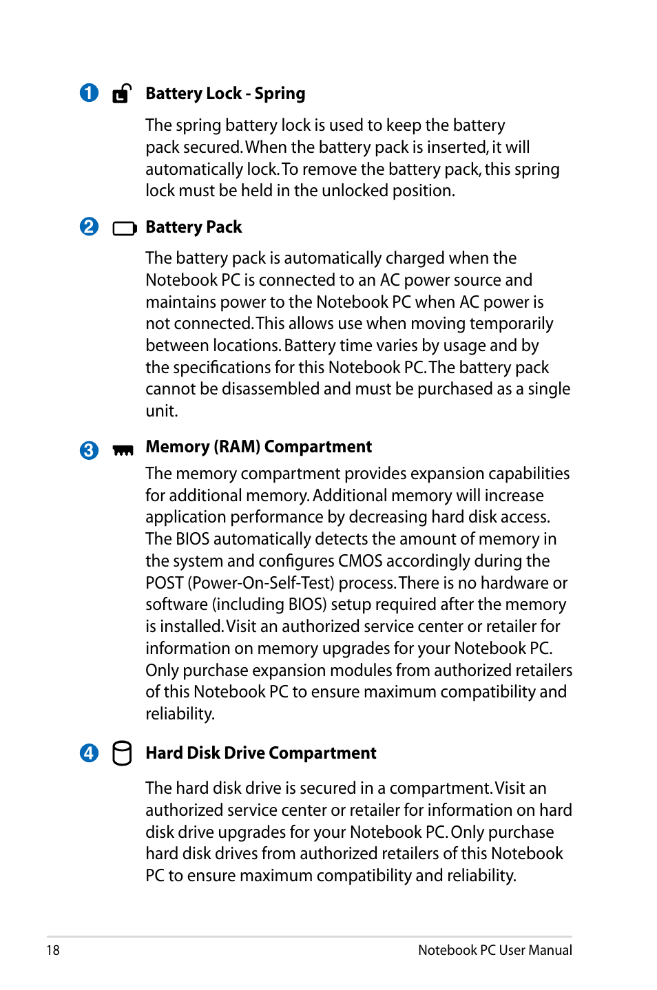 Asus R401VZ User Manual | Page 18 / 120