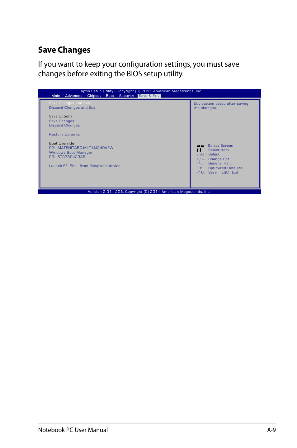 Save changes | Asus R401VZ User Manual | Page 85 / 120